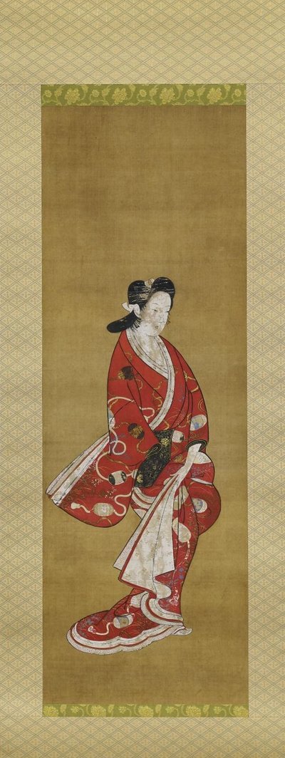 未知の日本人-立ち美 作： Unbekannt Unbekannt